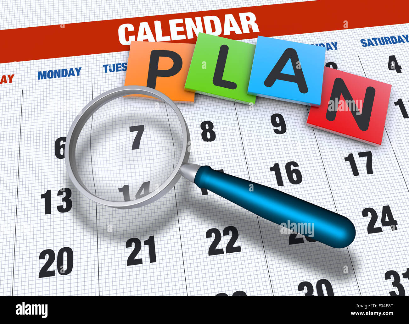 Calendrier de planification Banque de photographies et d’images à haute ...