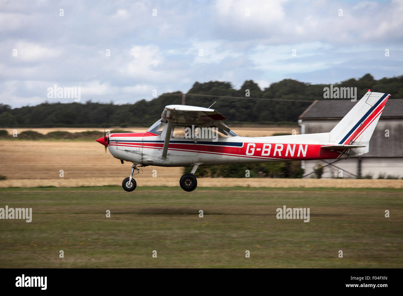 Leçon de vol Banque D'Images