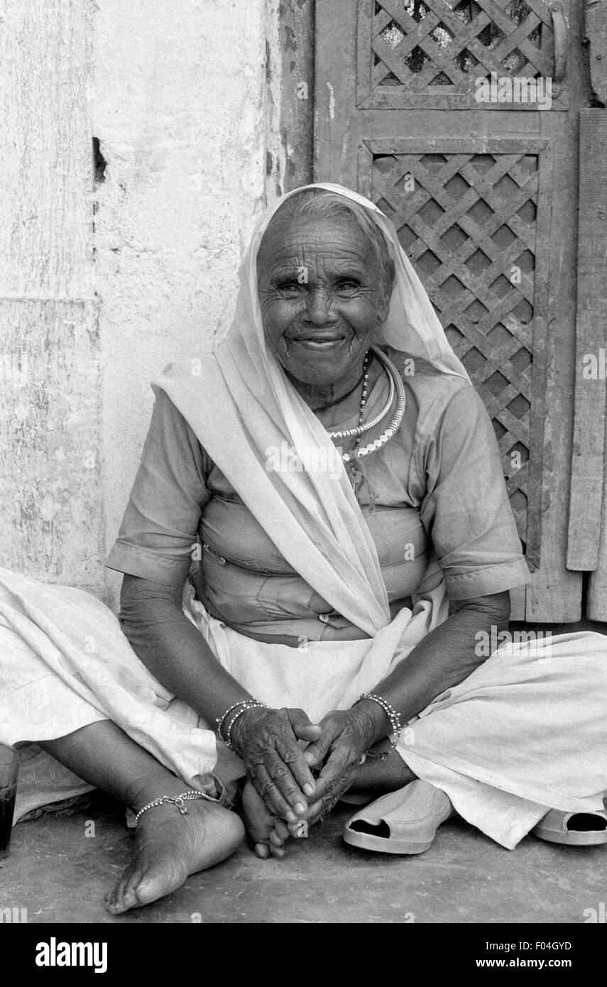 Femme indienne brian mcguire Banque D'Images