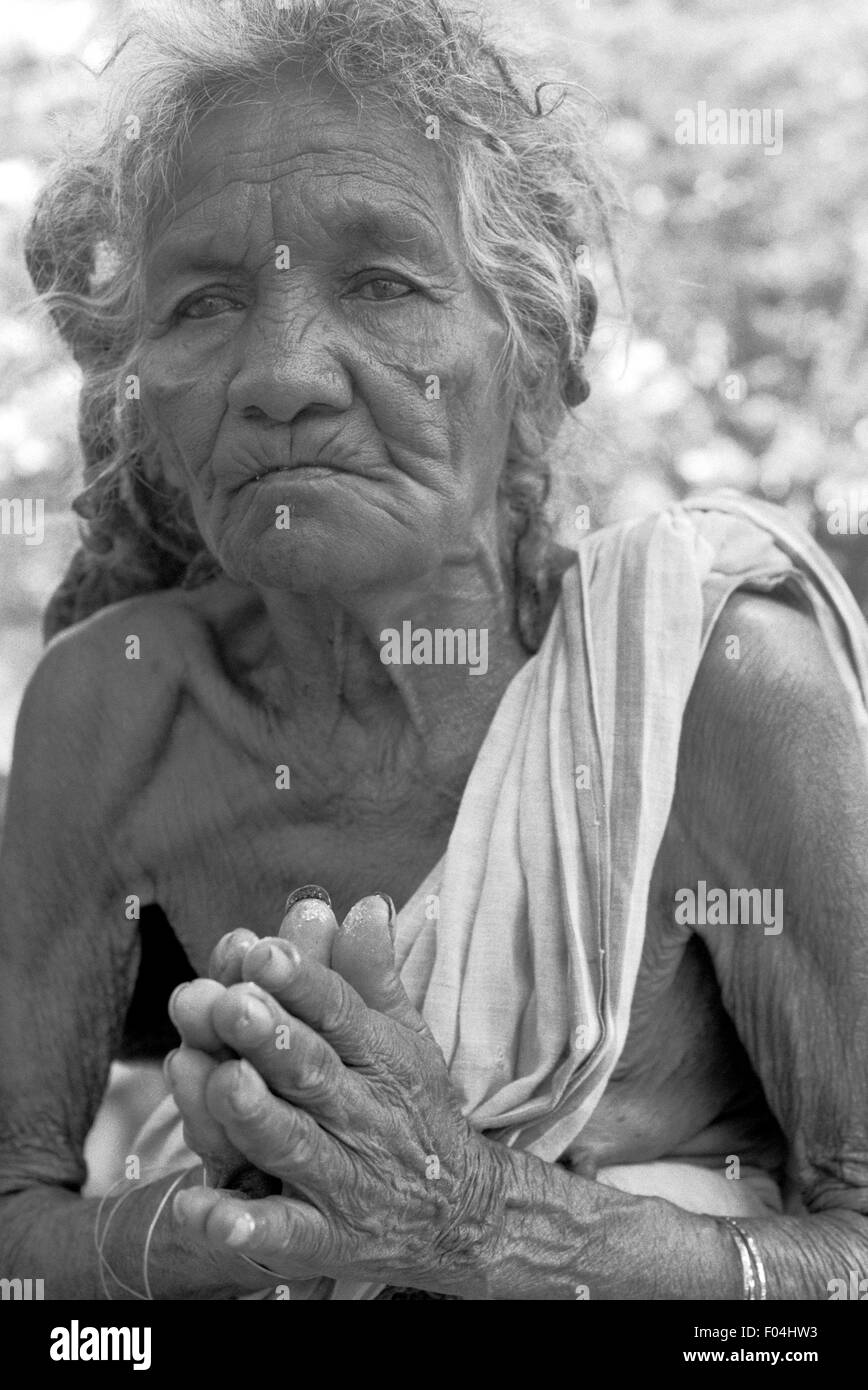 Femme indienne brian mcguire Banque D'Images