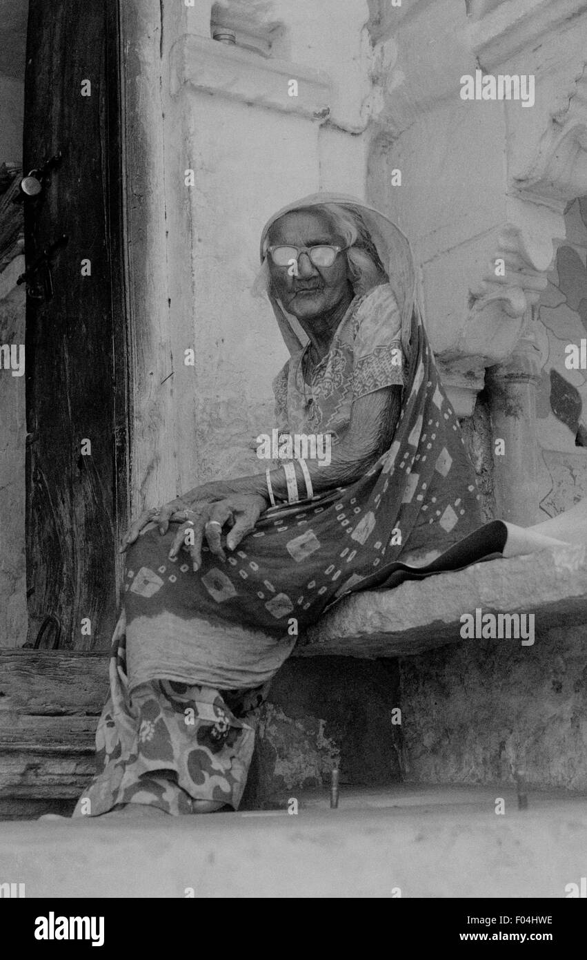 Femme indienne brian mcguire Banque D'Images