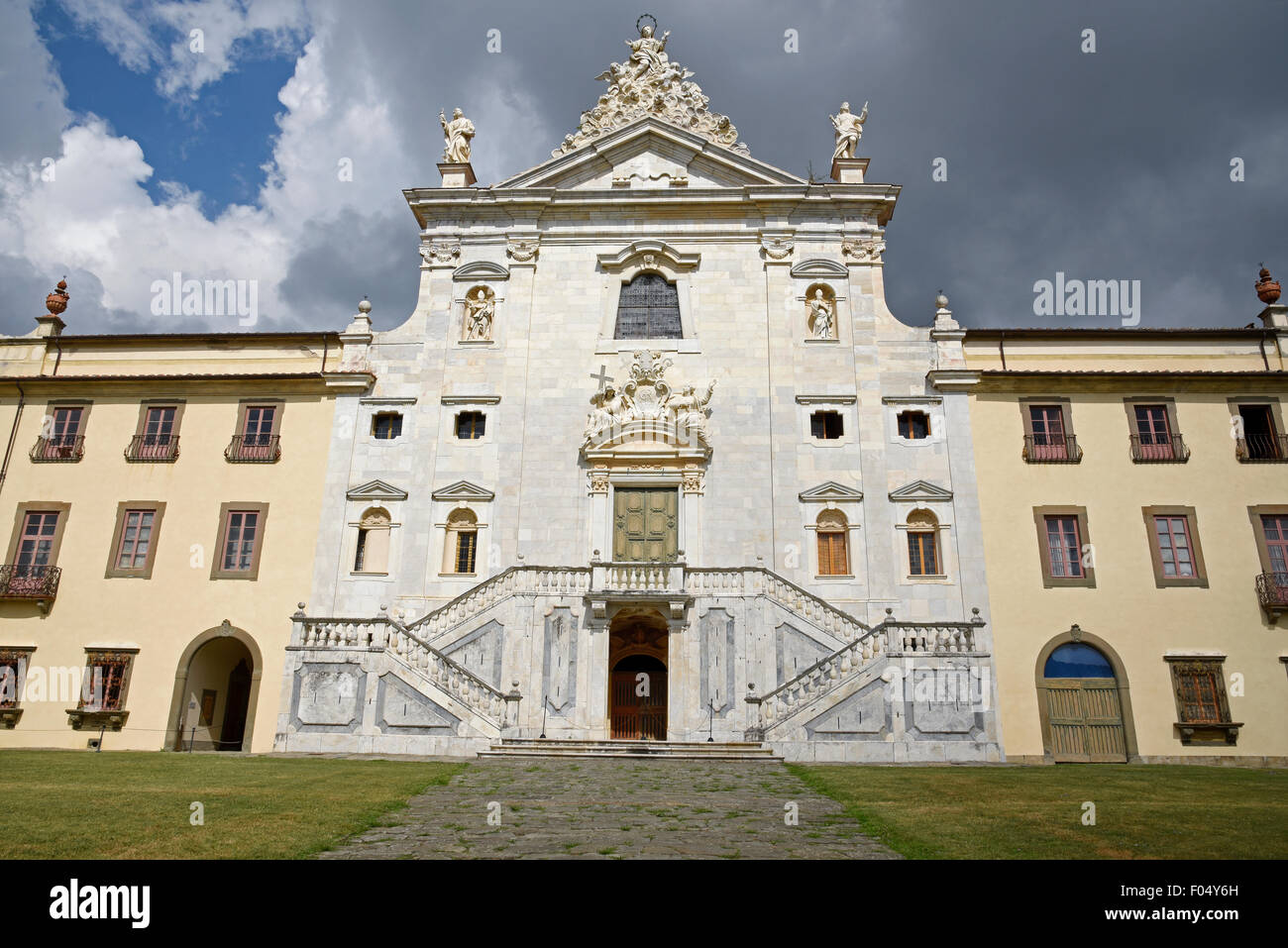 Chartreuse de Pise, Chartreuse, musée, Calci, Province de Pise, Toscane, Italie Banque D'Images