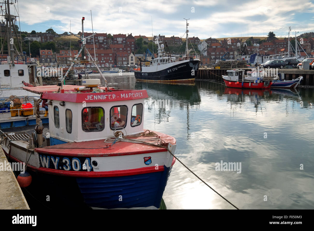 Le port de Whitby, Whitby, dans le Yorkshire, UK Banque D'Images