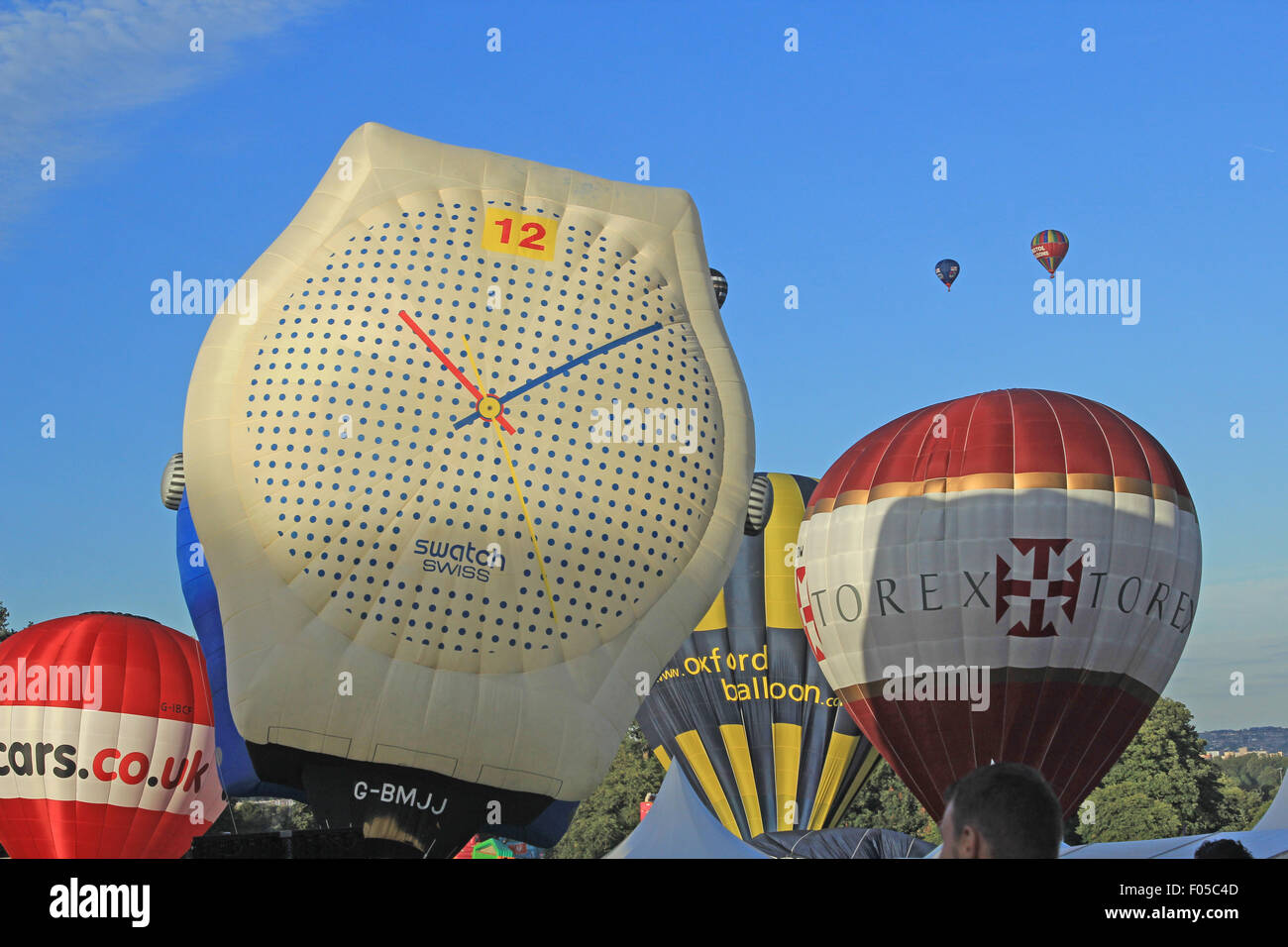 Bristol Balloon Fiesta 2015 Banque D'Images