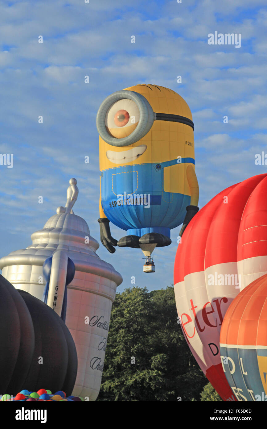 Bristol Balloon Fiesta 2015 Banque D'Images