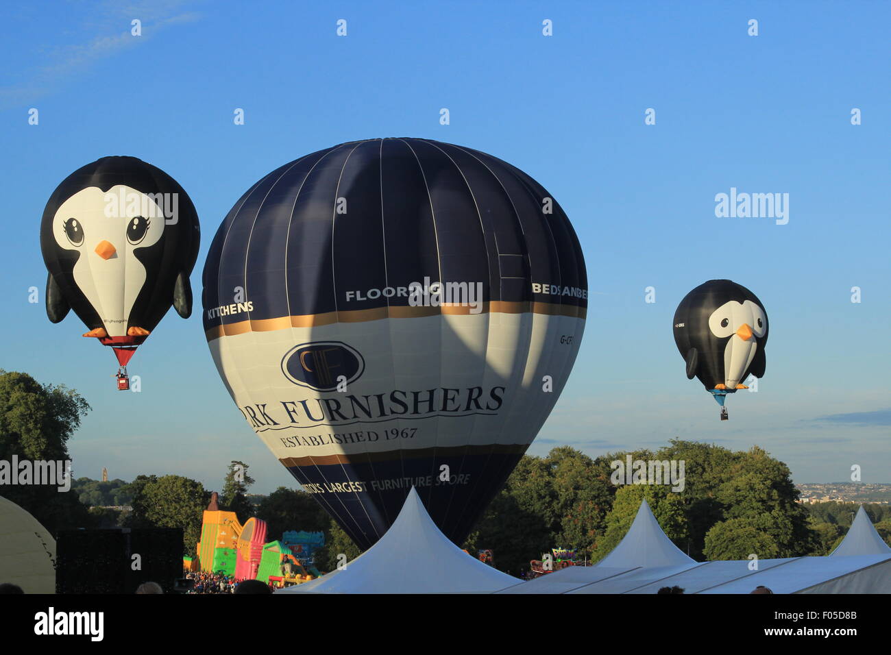 Bristol International Balloon Fiesta 2015 Banque D'Images