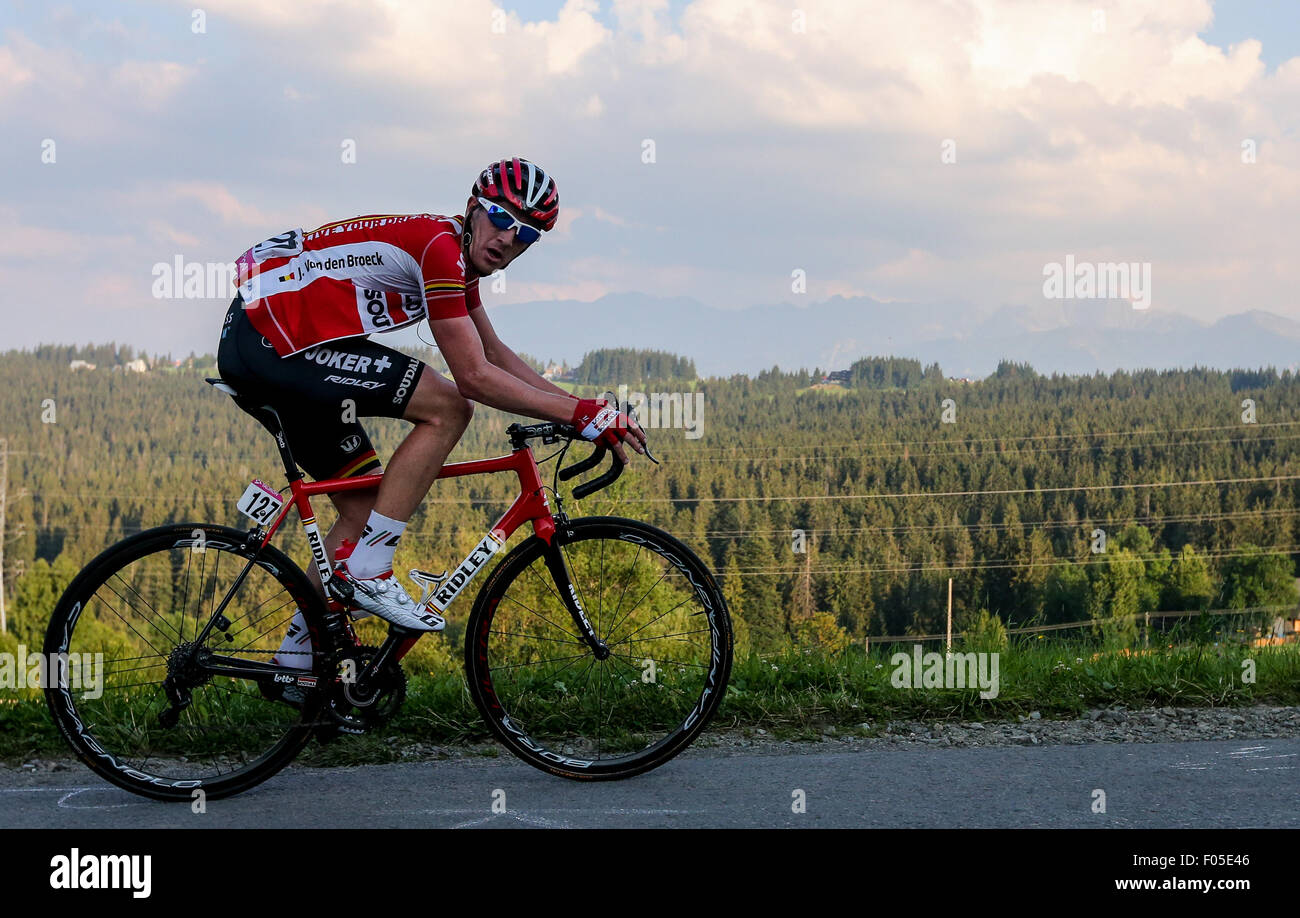 06.08.2015, Warszawa, kolarstwo, 72. Tour de Pologne, 1. l'ETAP, l'UCI World Tour, Jurgen Van der Broeck (BEL) Banque D'Images