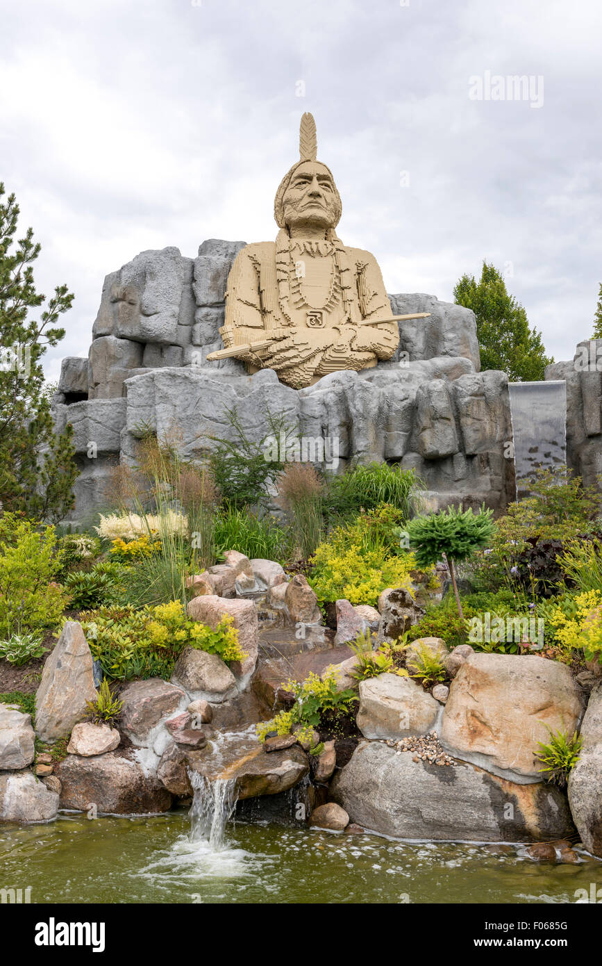 Legoland BILLUND, Danemark Banque D'Images