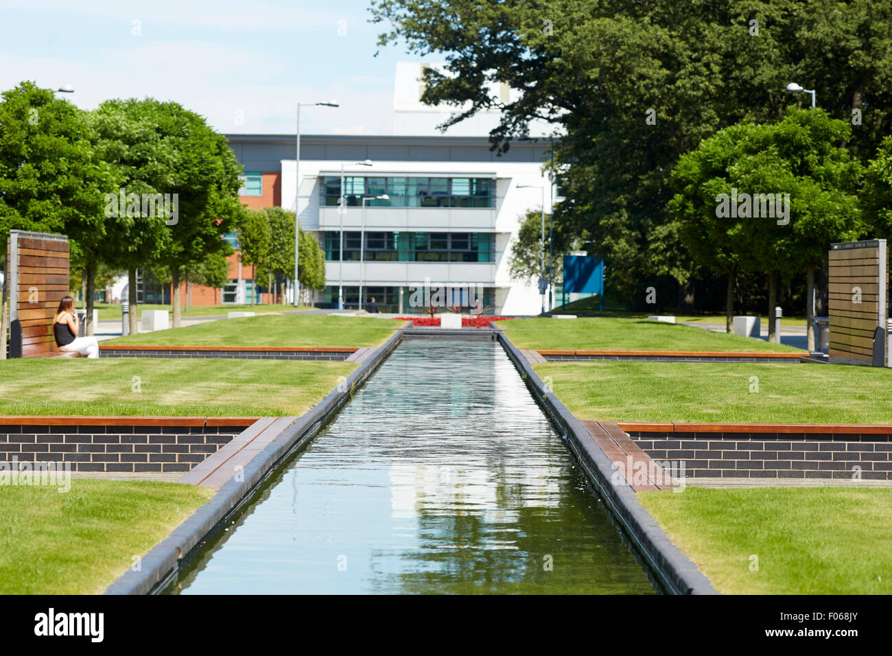 À Warrington Birchwood Bridgewater Place business park siège social logements architecte maisons vie propriétés propriété s Banque D'Images