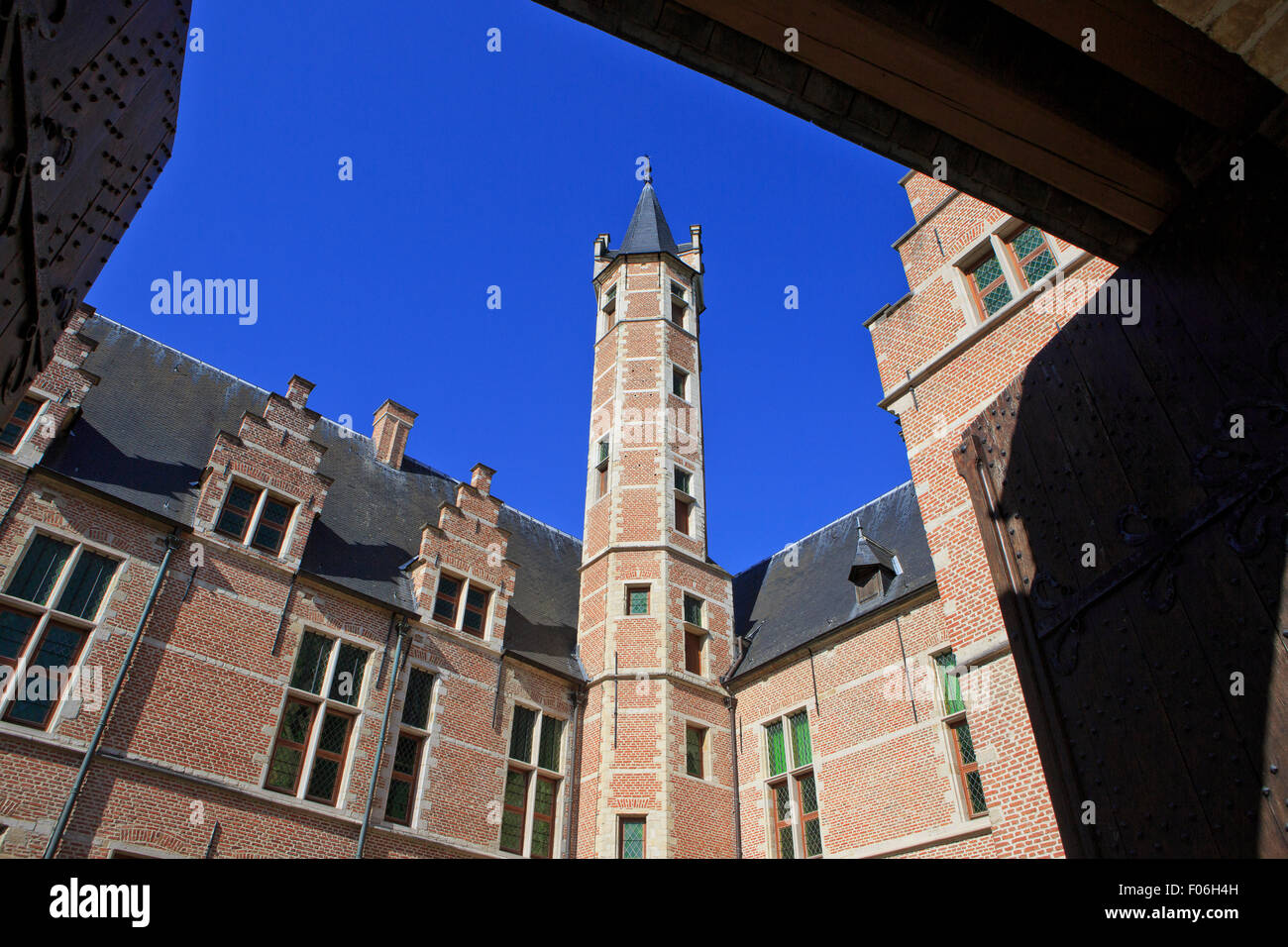 La maison de refuge de l'abbaye de Saint Trond à Mechelen, Belgique Banque D'Images