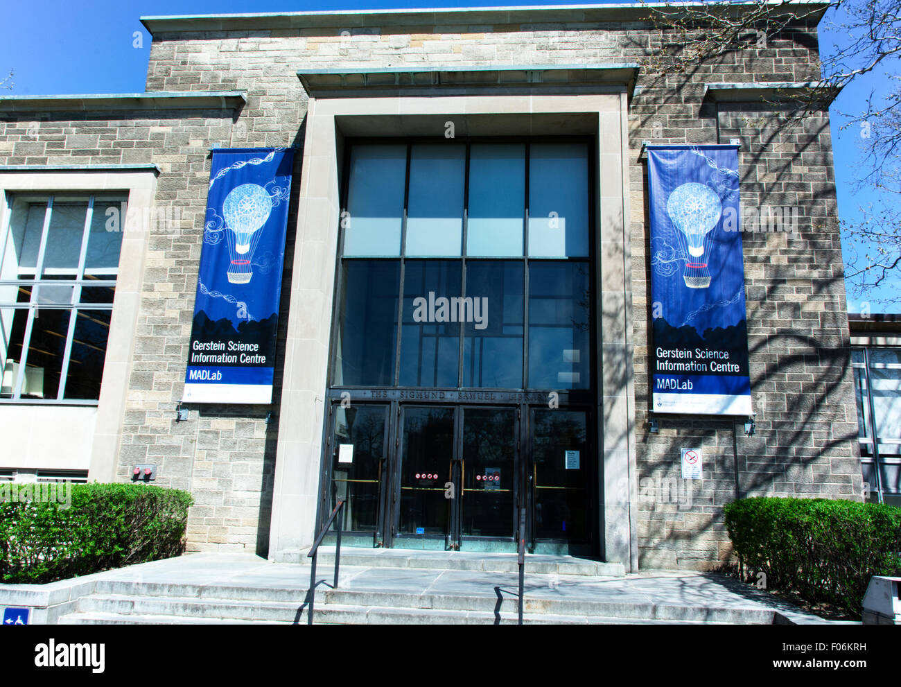 Bibliothèque des sciences de l'Université de Toronto Banque D'Images
