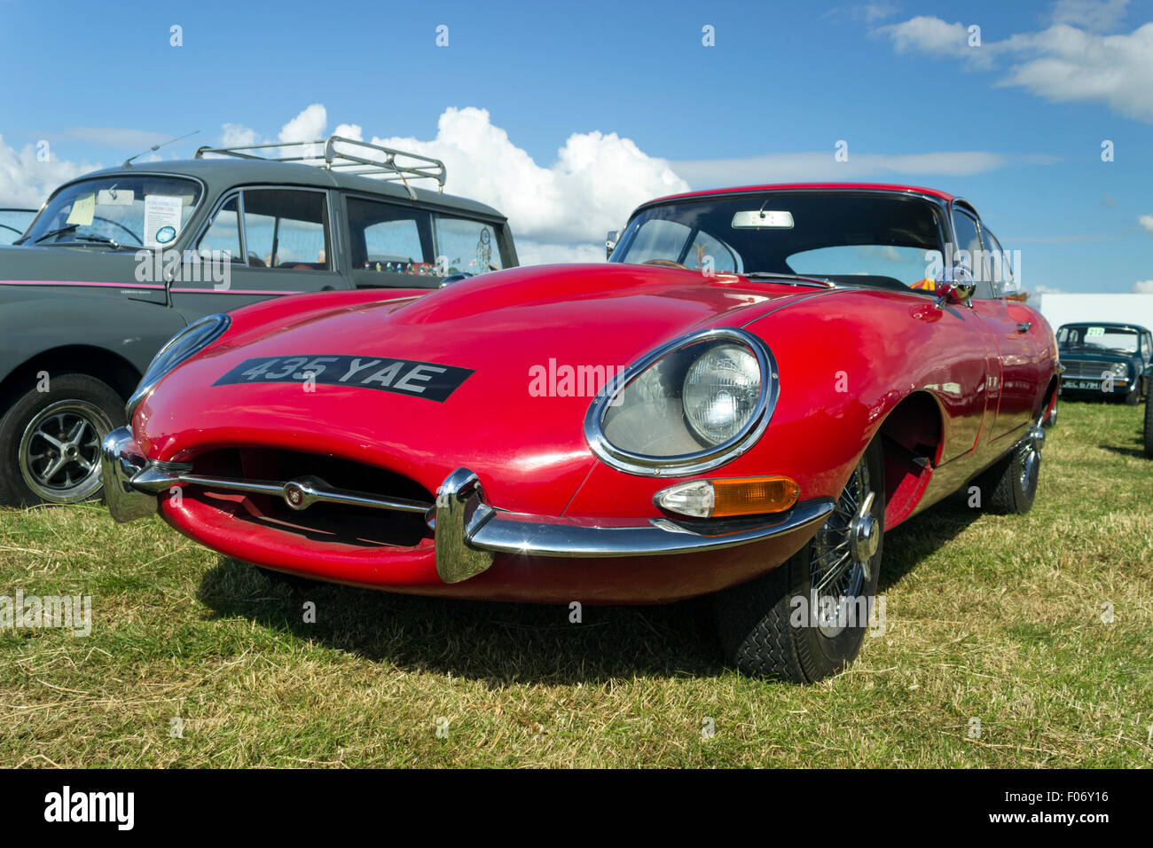 Jaguar E-Type Banque D'Images