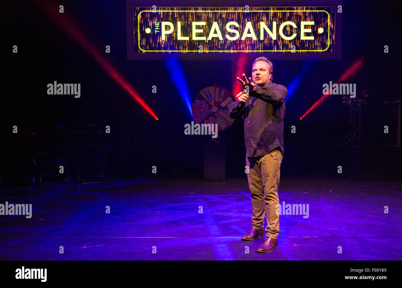 Bristol, Royaume-Uni. Le 08 août, 2015. Le Pleasance Edinburgh Fringe Festival a lancé son programme avec un aperçu de certains des 257 salons qui ont lieu dans 23 salles. Crédit photo : Hal Cruttenden : Richard Dyson/Alamy Live News Banque D'Images