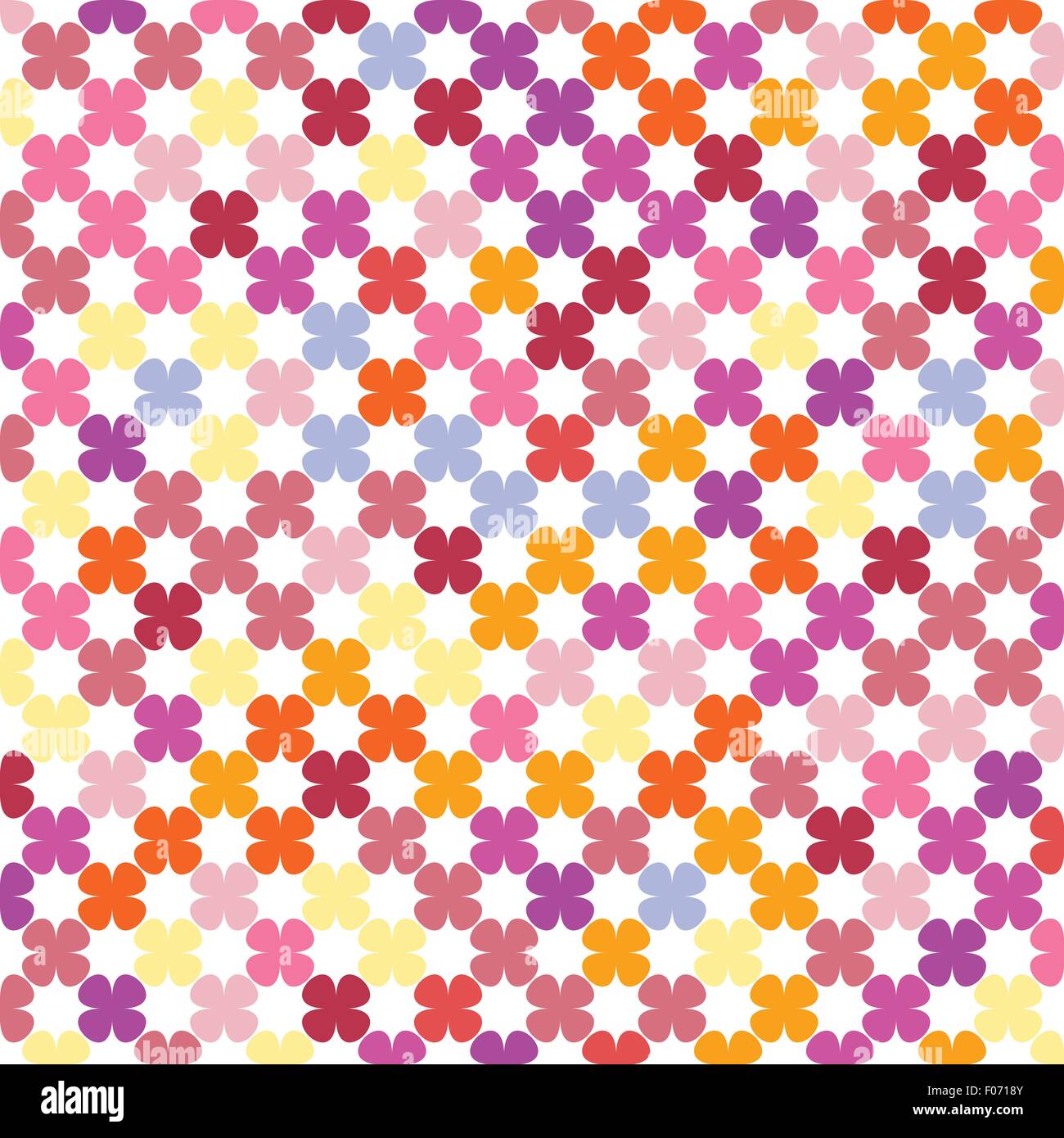 Fleurs Abstraites répétant texture background vector illustration Illustration de Vecteur