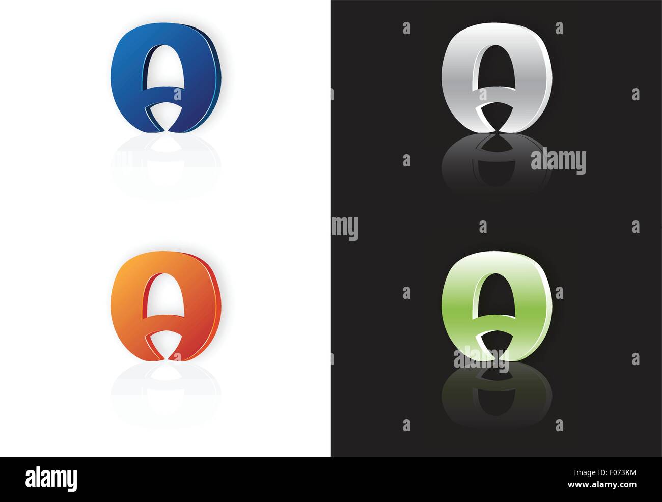 Lettre d'une icône du design vector illustration Illustration de Vecteur