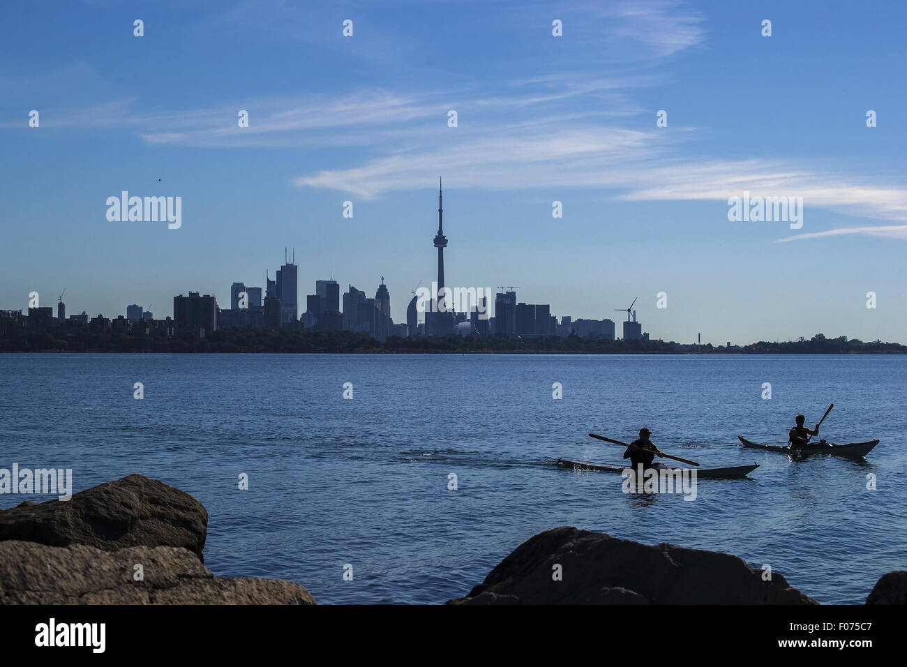 Skyline de Toronto Banque D'Images