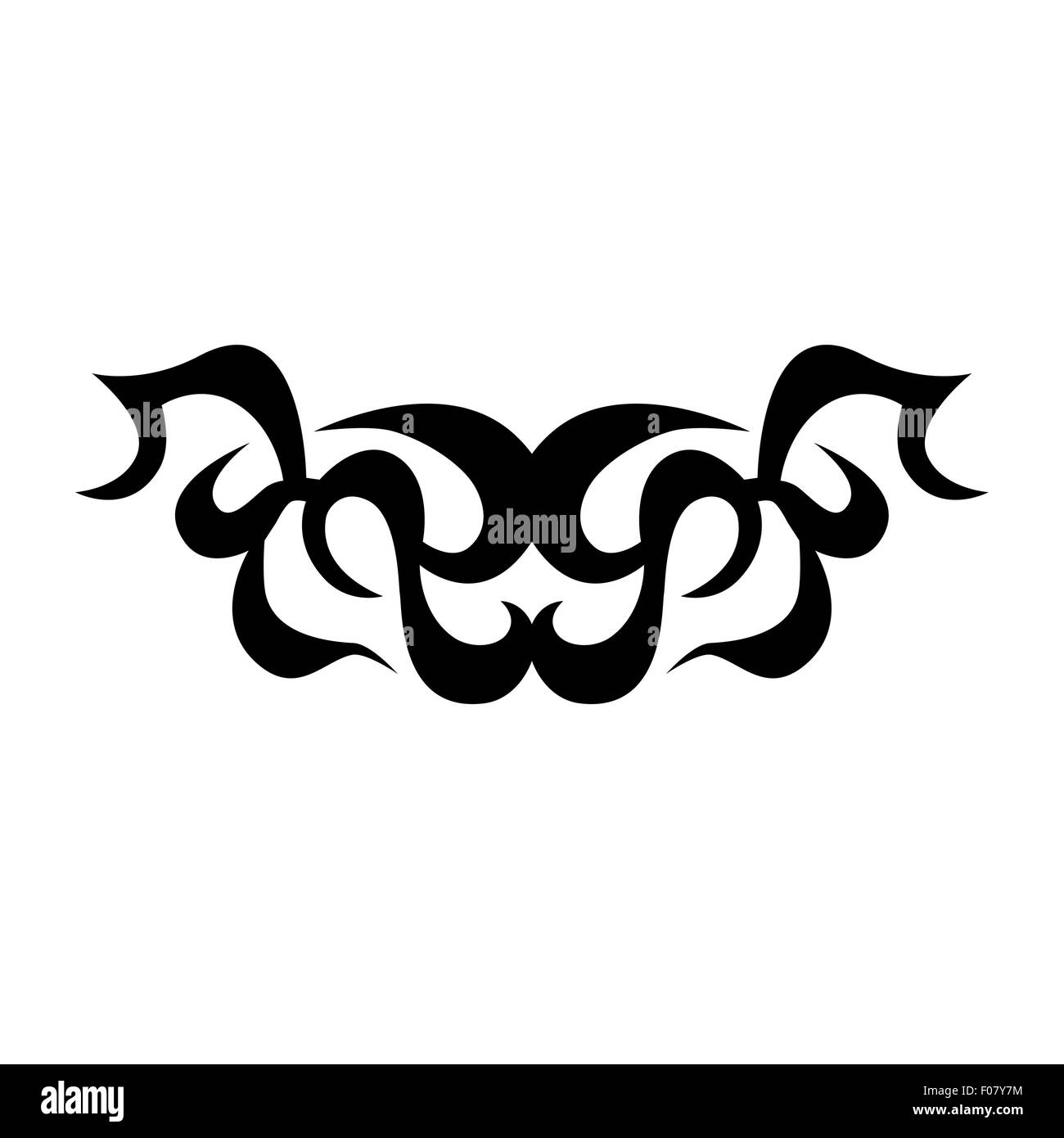 Motif. Design.tatouage. L'ornement. Illustration de Vecteur