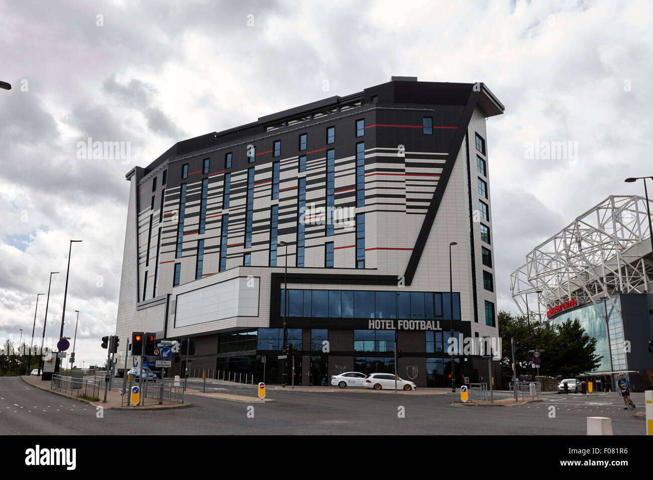 Hôtel Old Trafford Football Manchester uk Banque D'Images