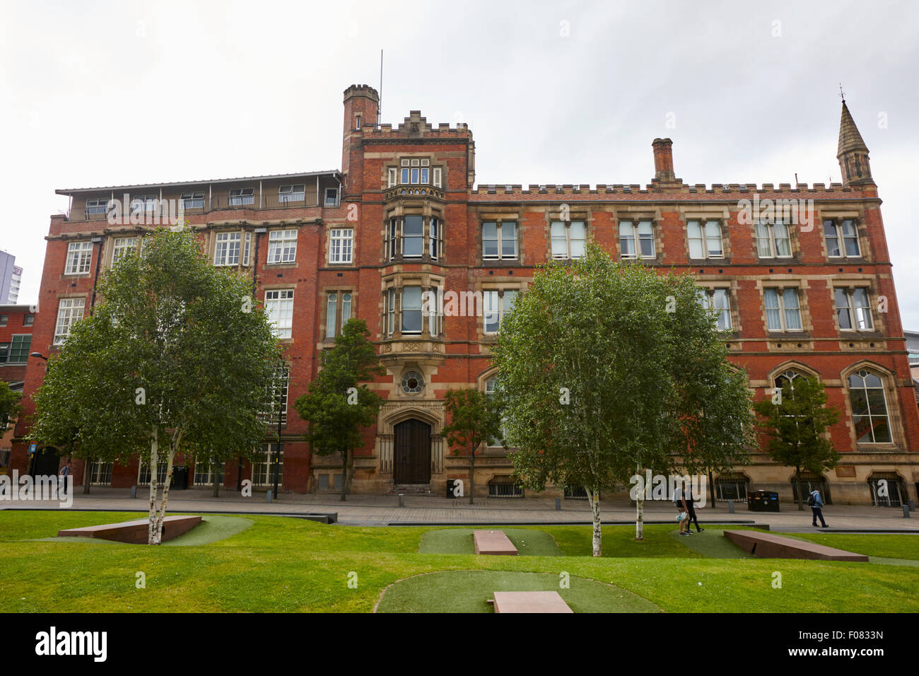 Manchester grammar school building England UK Banque D'Images
