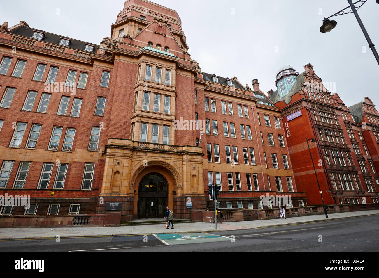Université de Manchester England UK L'édifice de la rue Sackville Banque D'Images