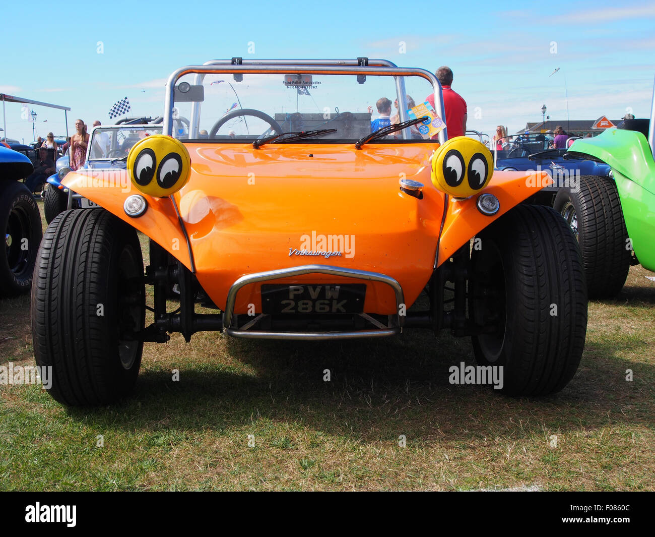 Une bonne route personnalisée beach buggy sur l'affichage à un rallye de véhicules Banque D'Images