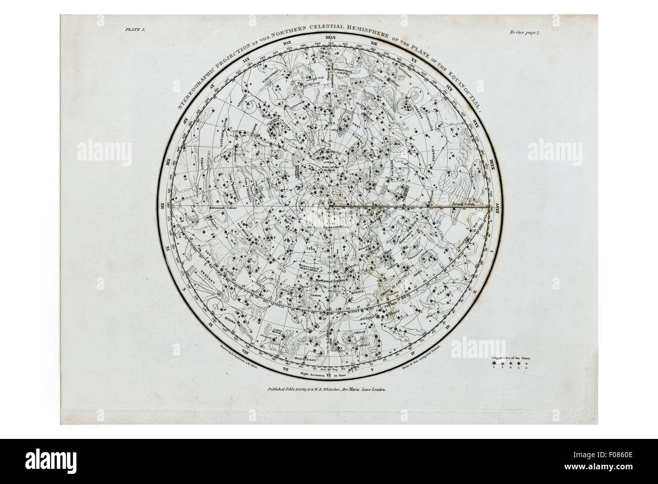 Alexander Jamieson's Atlas Céleste Banque D'Images Alexander Jamieson's Atlas Céleste Banque D'Images