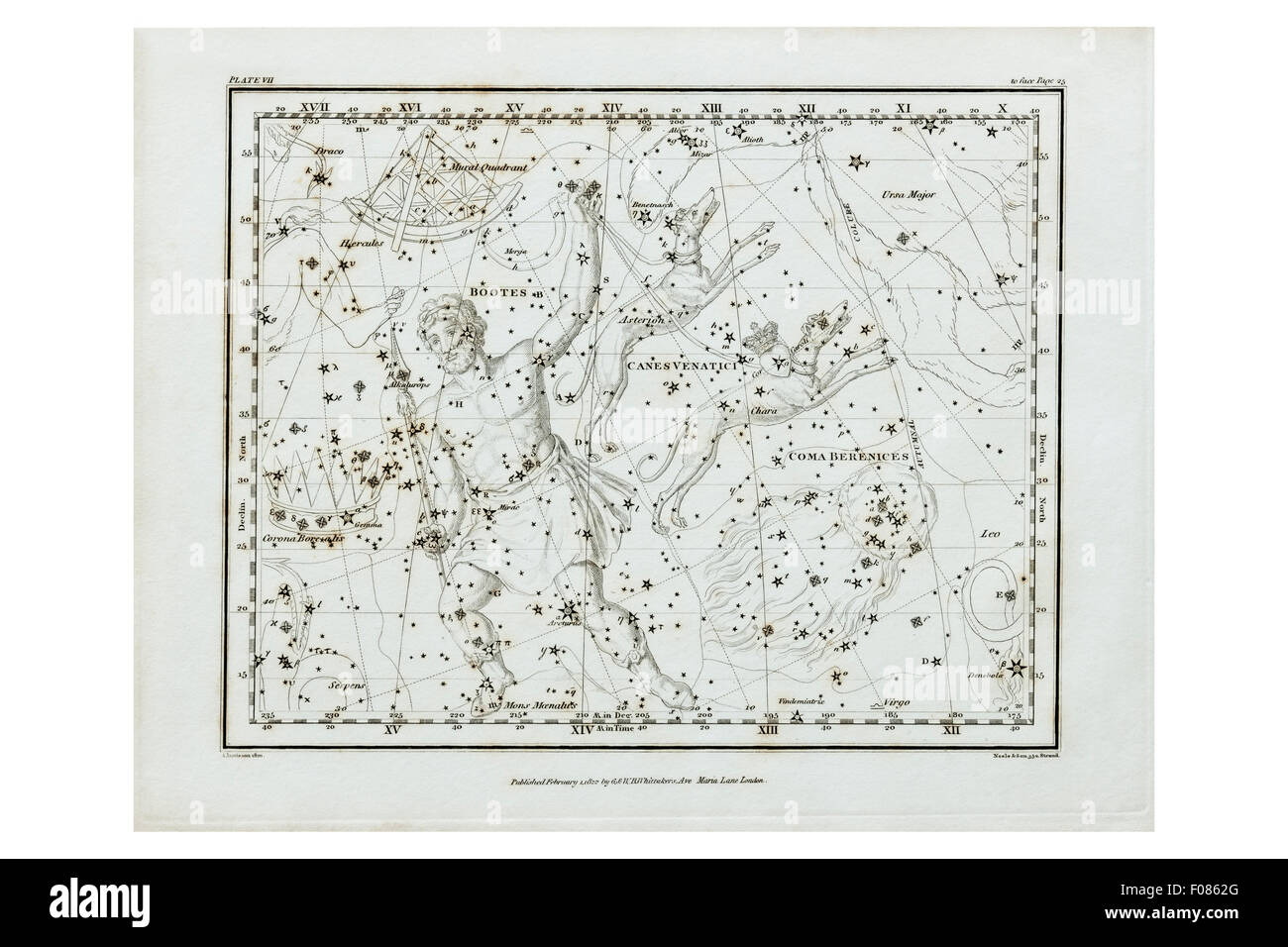 Alexander Jamieson's Atlas Céleste Banque D'Images Alexander Jamieson's Atlas Céleste Banque D'Images