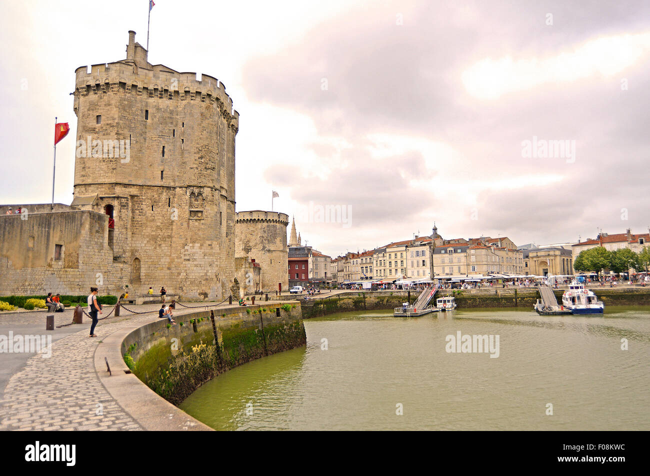 Port de La Rochelle Charente Maritime Poitou Charente France Banque D'Images Port de La Rochelle Charente Maritime Poitou Charente France Banque D'Images
