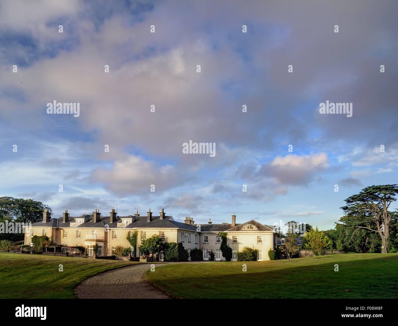 Avis de Dunbrody Country House Hotel, Irlande, UK Banque D'Images
