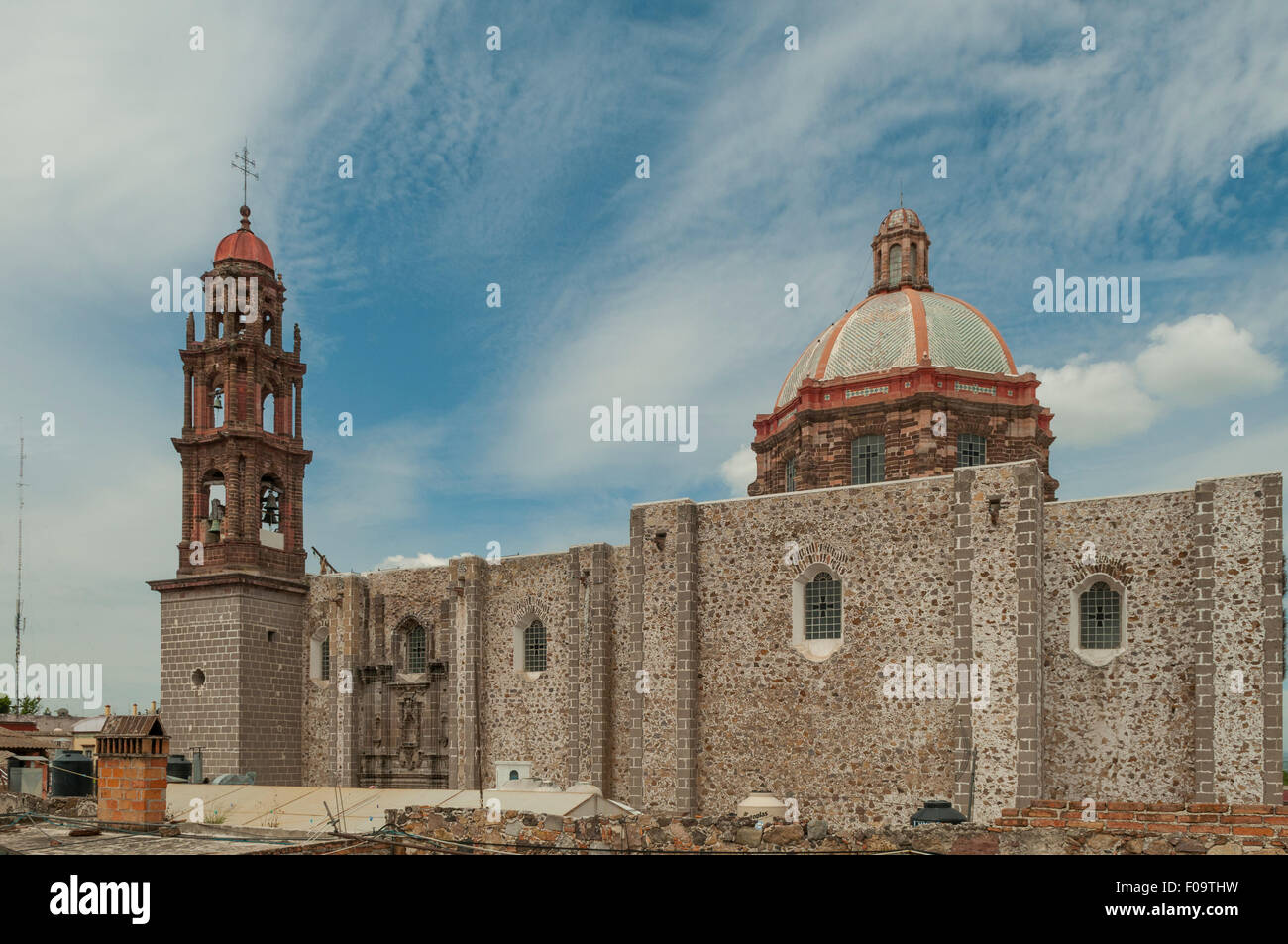 Templo de San Francisco, San Miguel de Allende, Mexique Banque D'Images