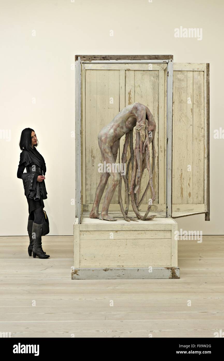 Installation sans tête Marthe dans Saatchi Gallery, Chelsea, London, UK Banque D'Images