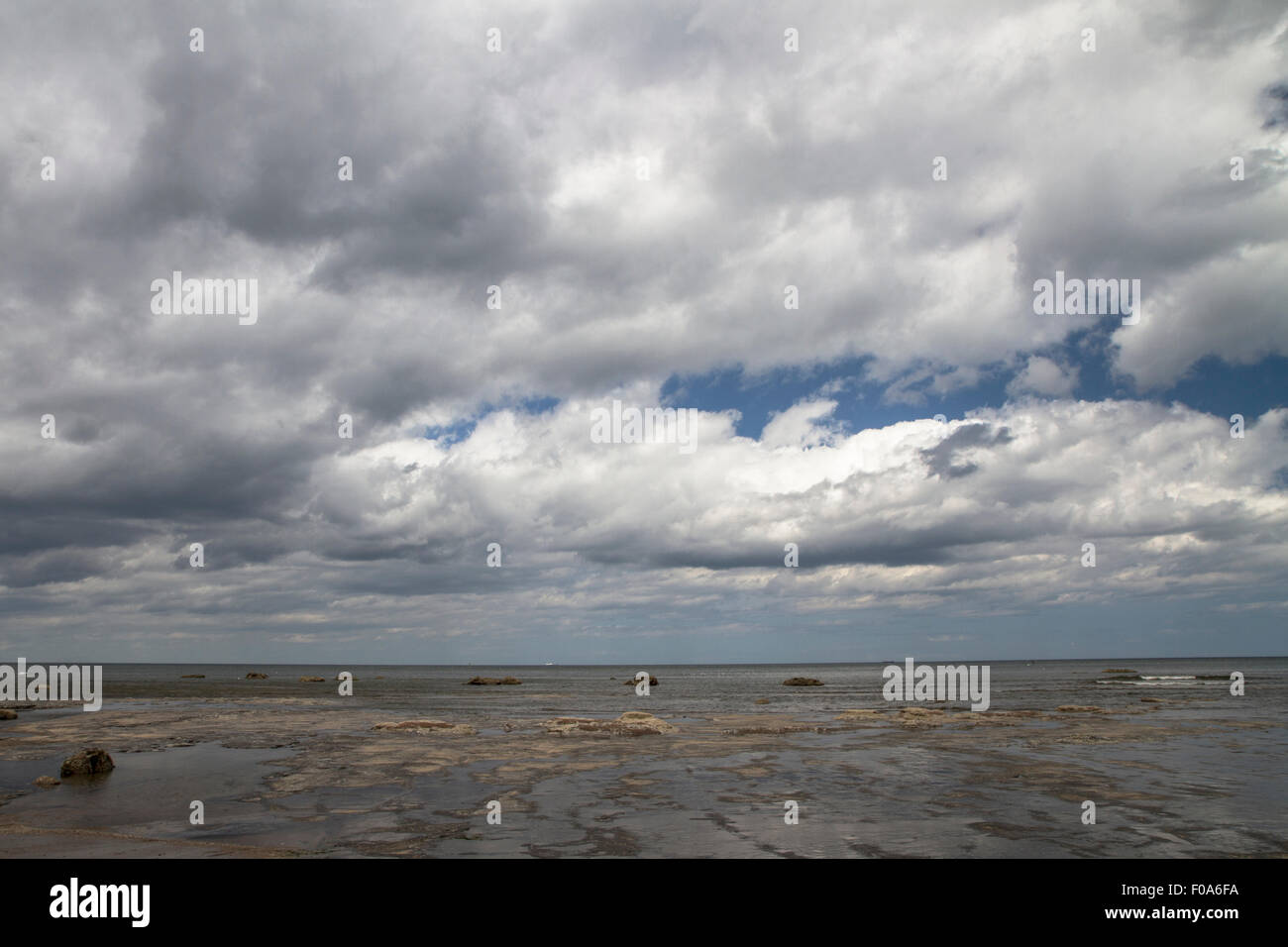 Seascape désolé Banque D'Images