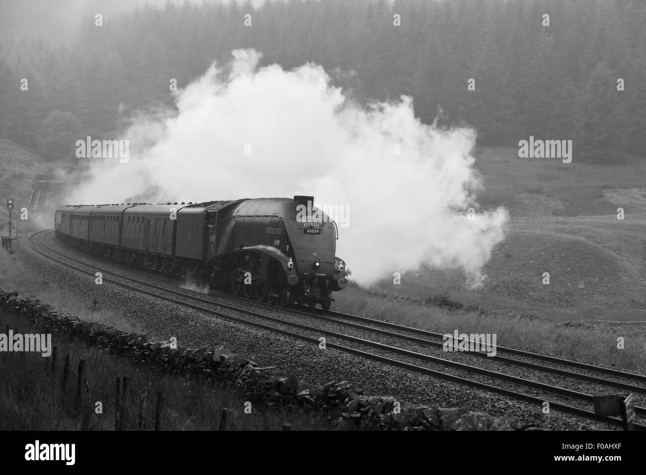 Union de l'Afrique du Sud hors de la vapeur Tunnel Blea Moor Banque D'Images