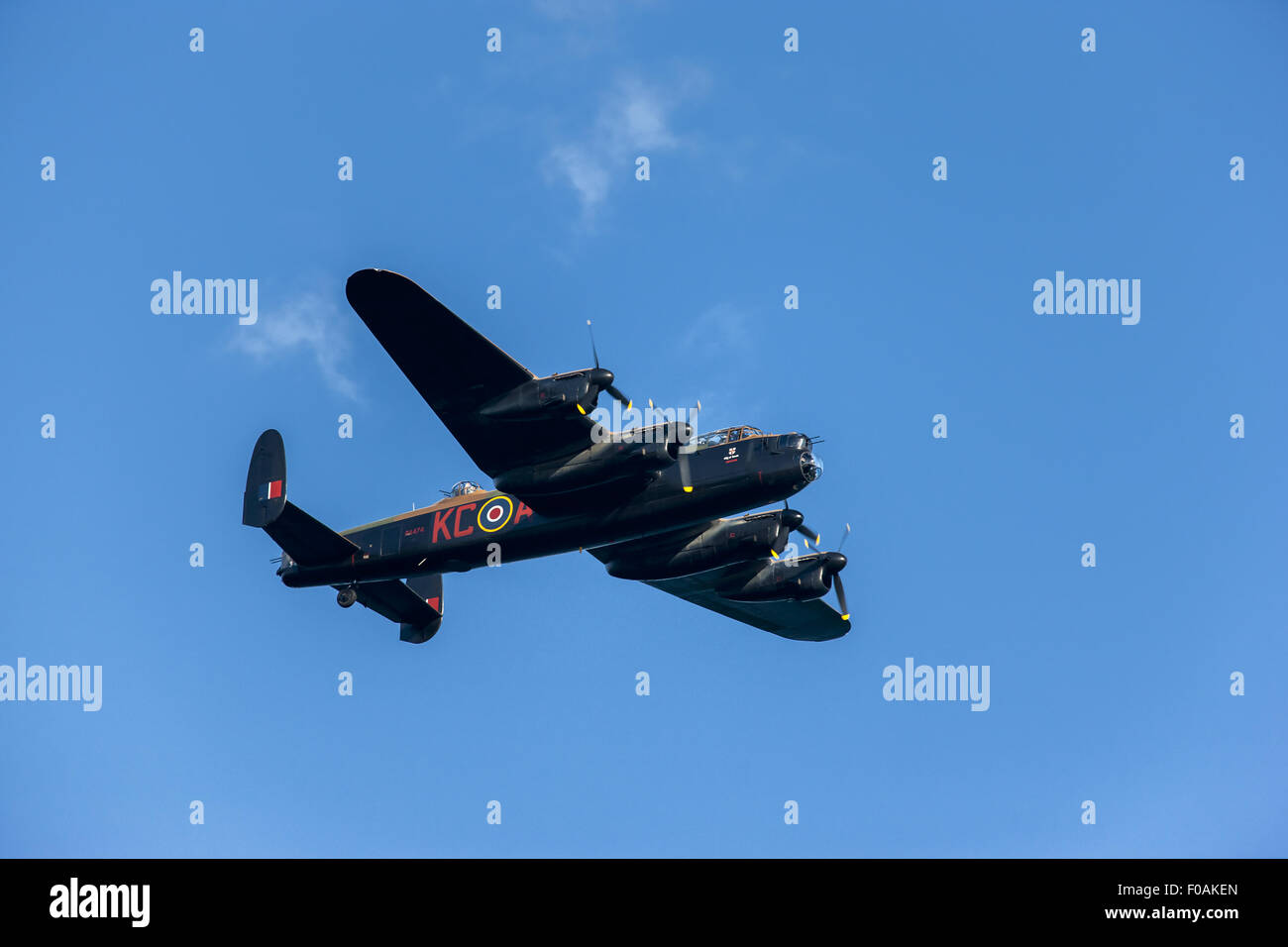 Bombardier Lancaster, Exmouth Banque D'Images