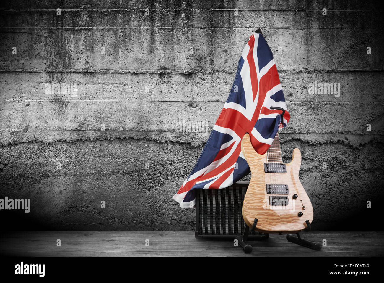 Electric guitar england flag Banque de photographies et d'images à haute  résolution - Alamy