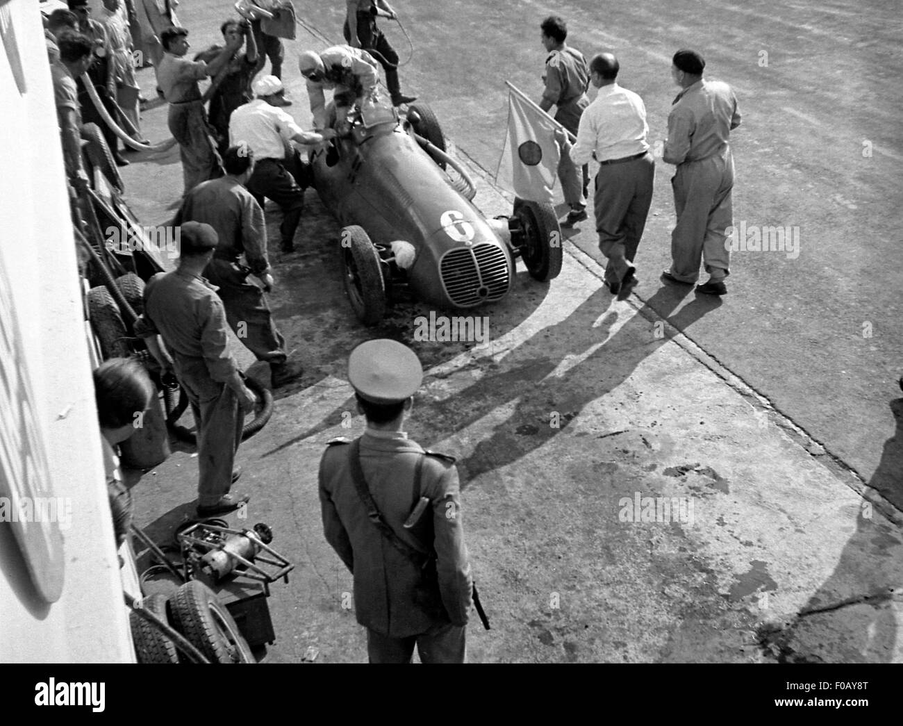 Maserati 4clt Voiture De Course à Monza 1940 Photo Stock Alamy