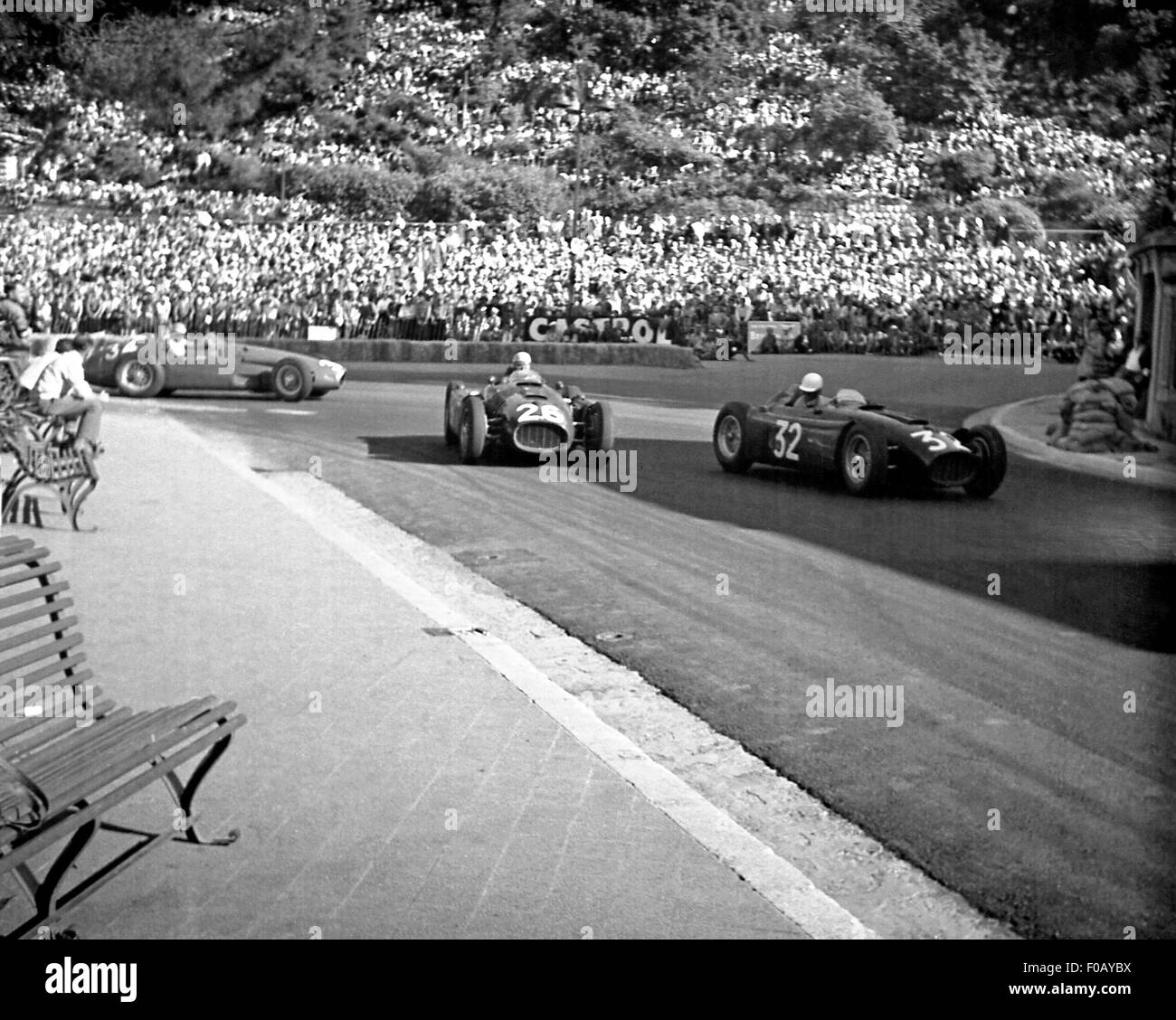 Monaco GP de Monaco 1955 Banque D'Images