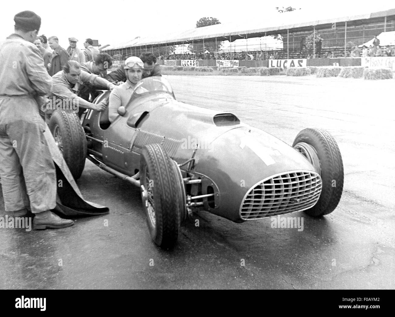 La GP à Silverstone 1951 Banque D'Images