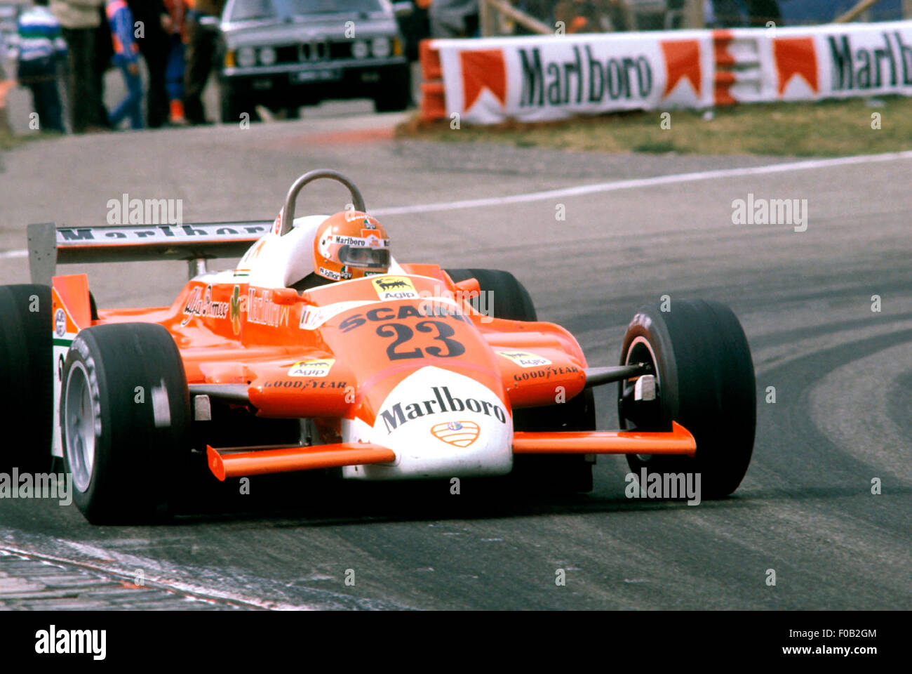 GP des Pays-Bas à Zandvoort 1980 Banque D'Images