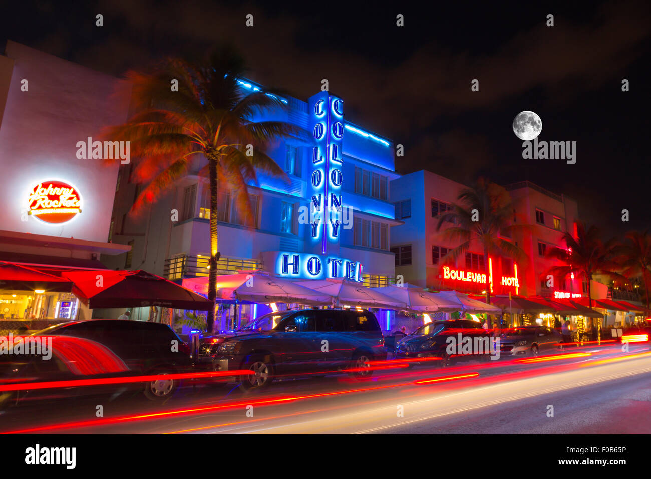 Hôtels art déco OCEAN DRIVE SOUTH BEACH MIAMI BEACH FLORIDE USA Banque D'Images Hôtels art déco OCEAN DRIVE SOUTH BEACH MIAMI BEACH FLORIDE USA Banque D'Images