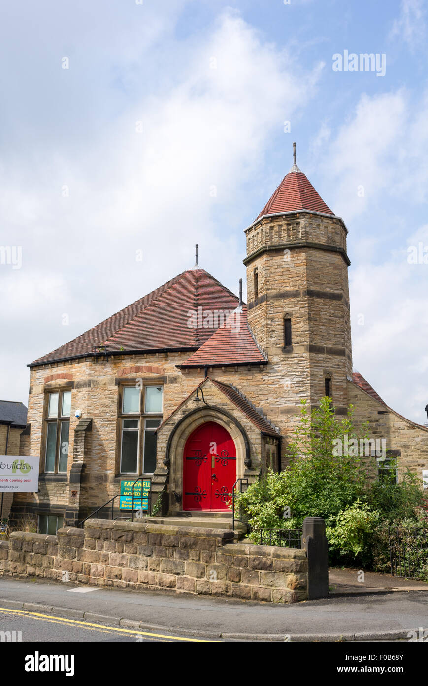 Ancienne église sur Mayfield Grove, Harrogate, Angleterre Banque D'Images