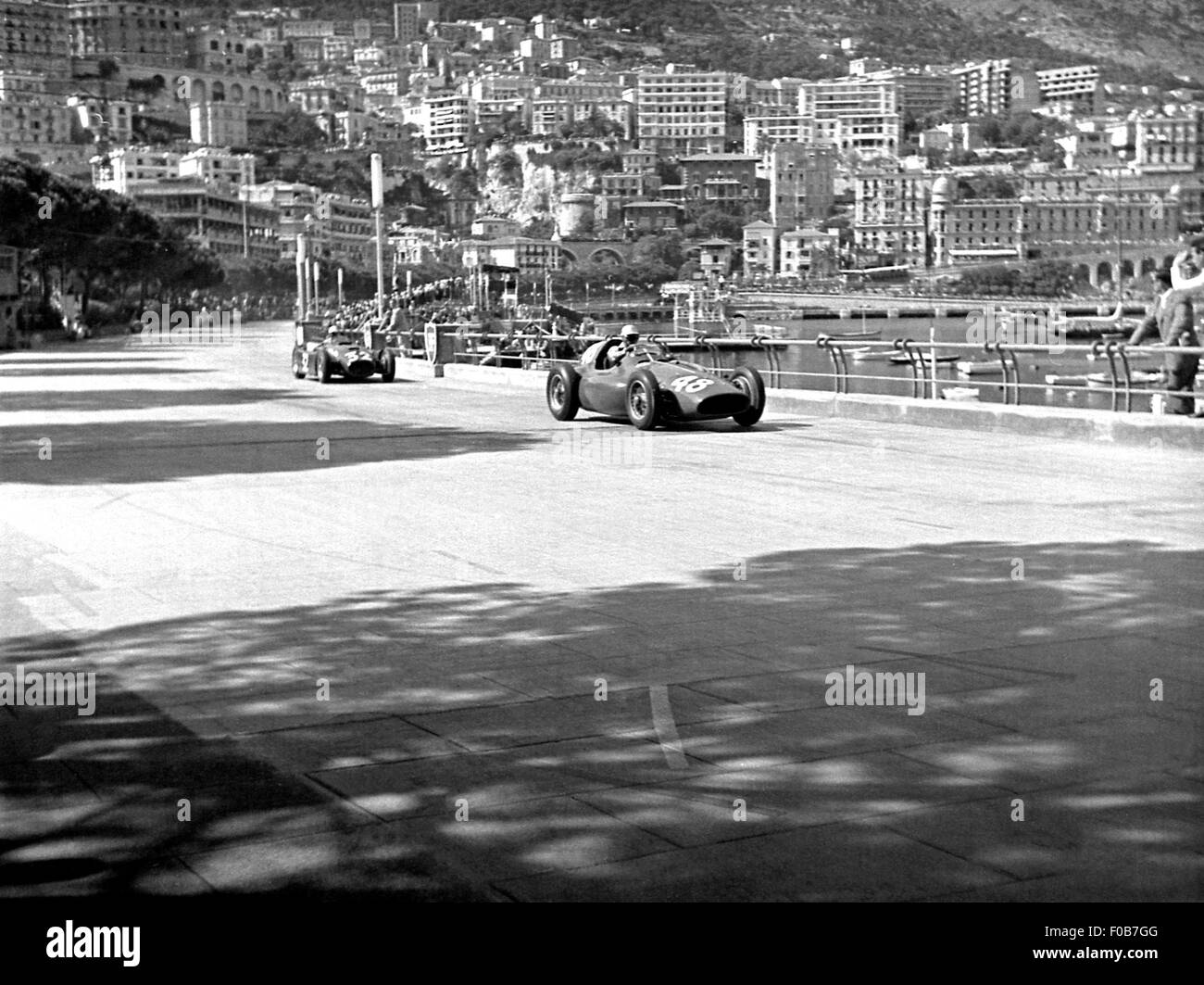 Monaco GP de Monaco 1955 Banque D'Images