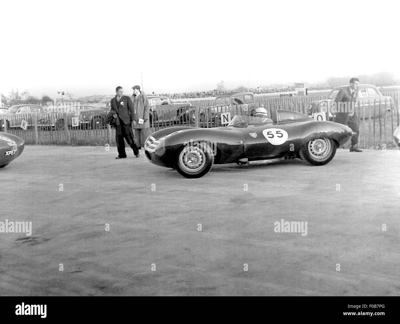 Ecurie Ecosse Jaguar D-Type Banque D'Images