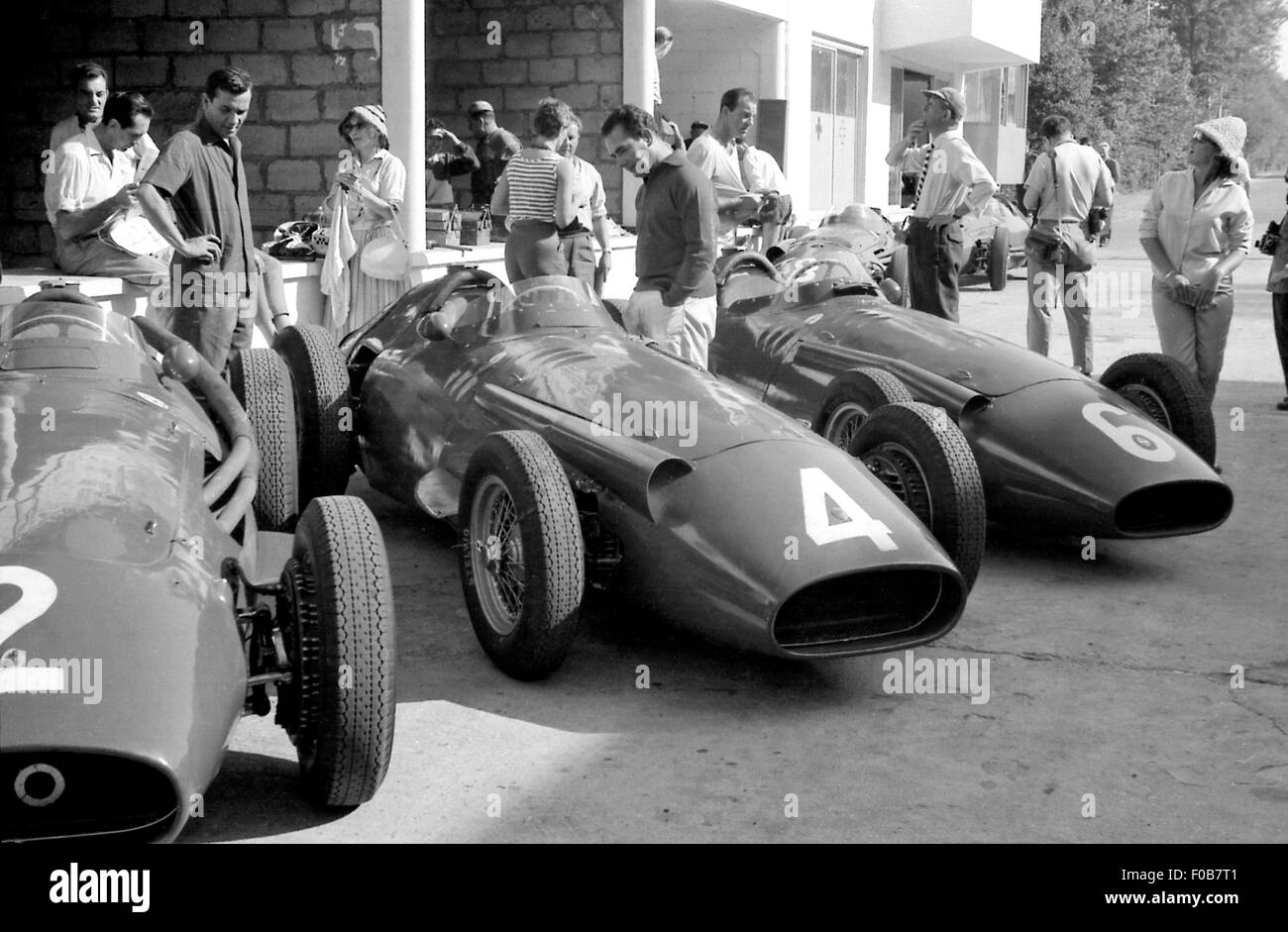 GP de France à Rouen 1957 Banque D'Images
