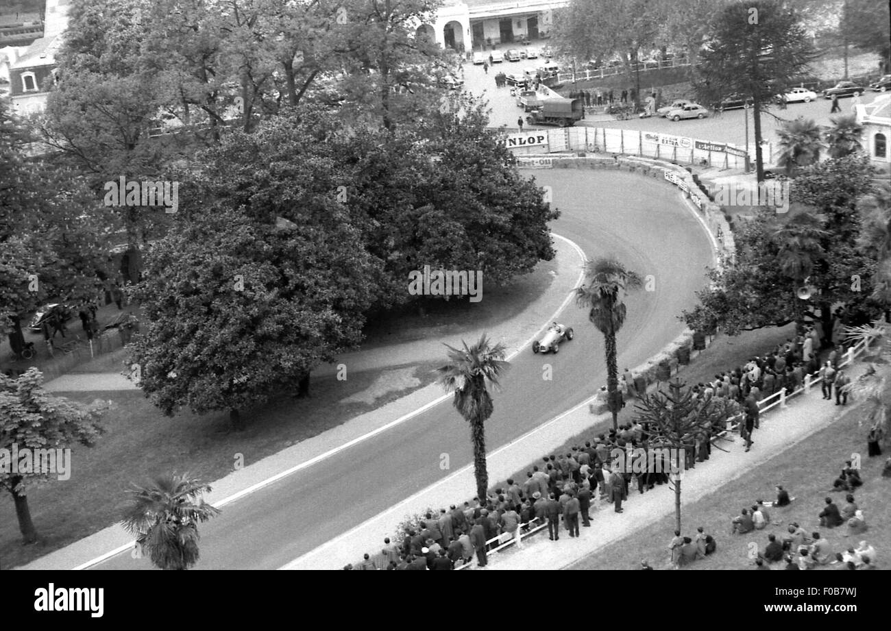 Pau GP 1957 Banque D'Images