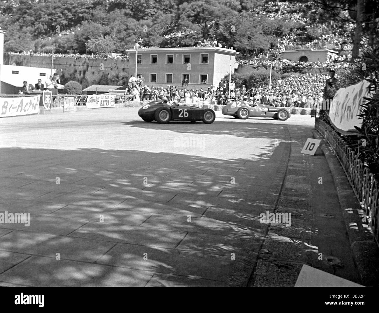 Monaco GP de Monaco 1955 Banque D'Images