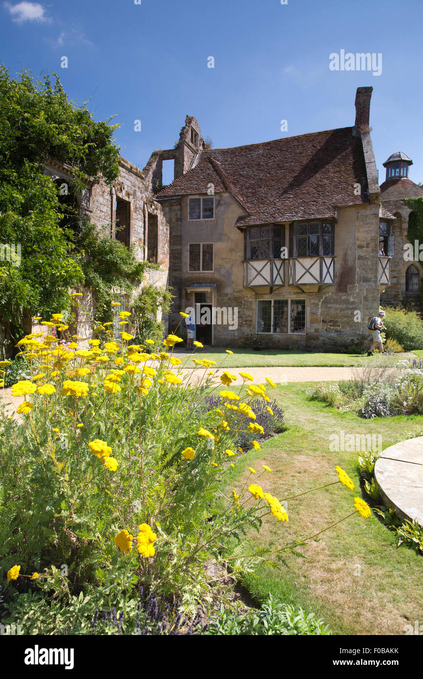 L'ancien château, Château, Lamberhurst Scotney, Kent, Royaume-Uni Banque D'Images