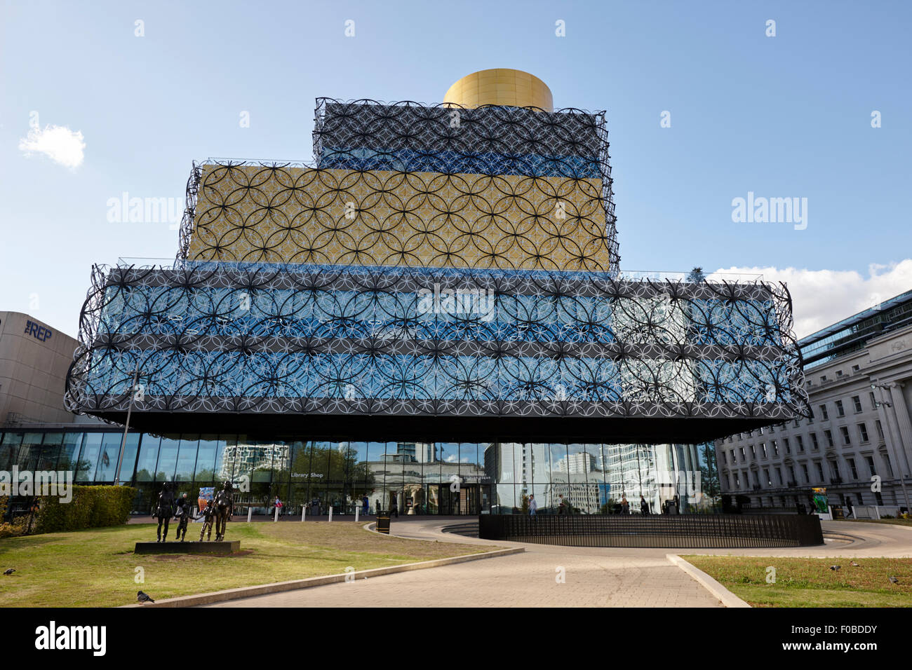 Bibliothèque de Birmingham City library à centenary square UK Banque D'Images