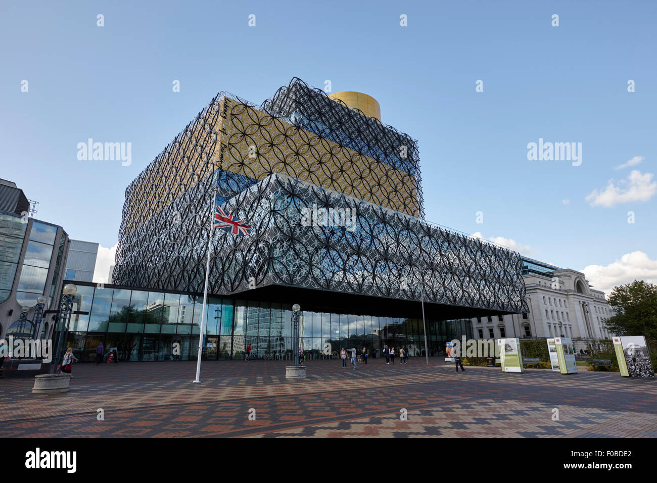 Bibliothèque de Birmingham City library à centenary square UK Banque D'Images