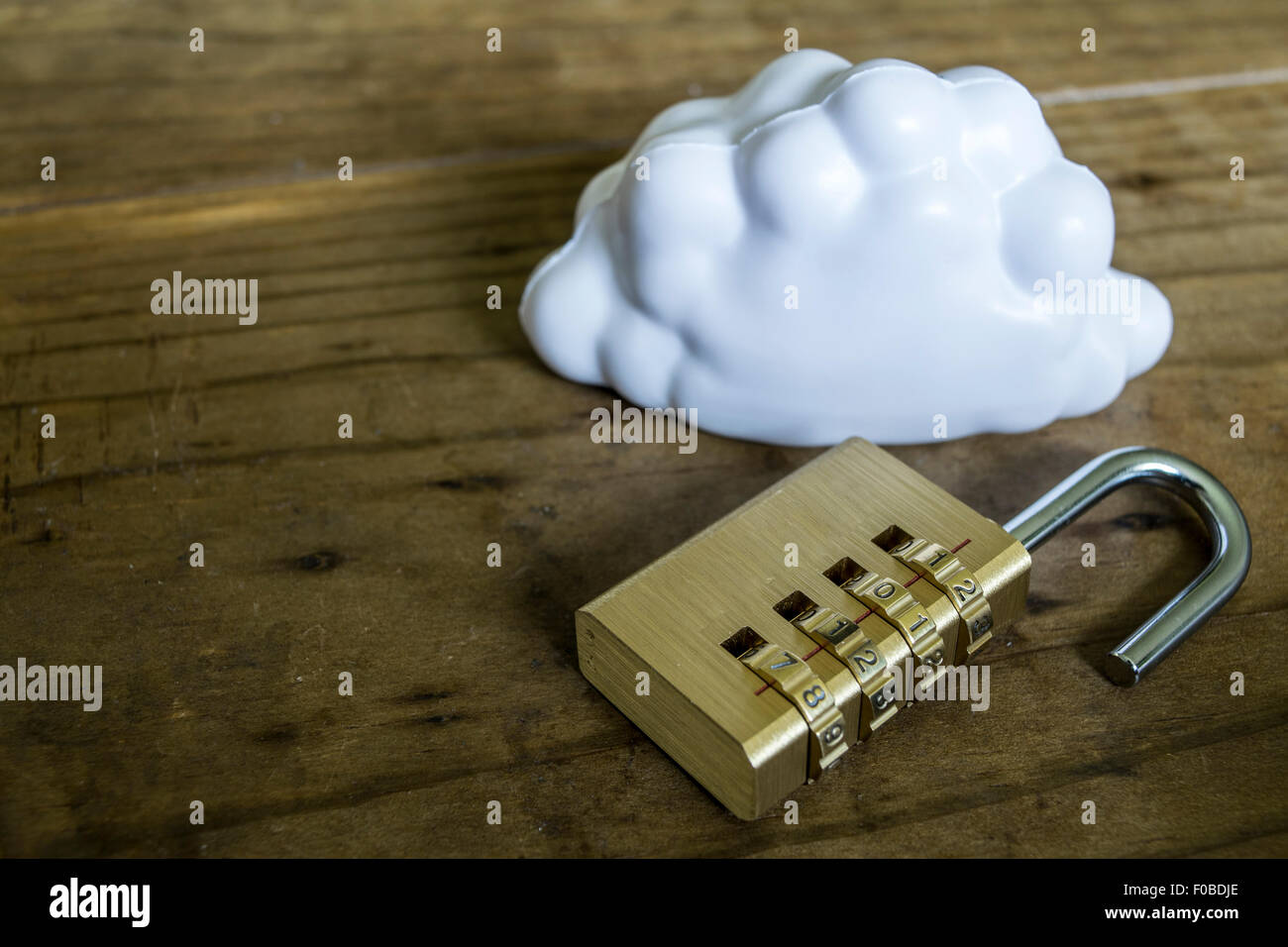 La sécurité du Cloud Computing Banque D'Images